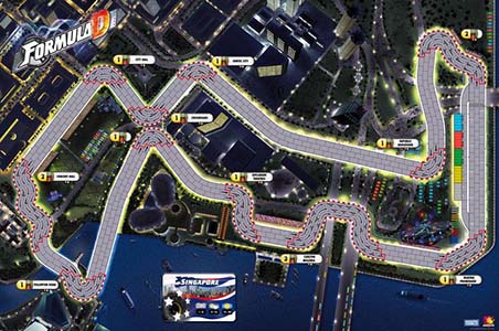 Дополнение Formula D Circuits 3 – Singapore & The Docks 