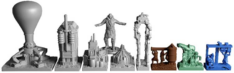 Frostpunk: The Board Game — Miniatures