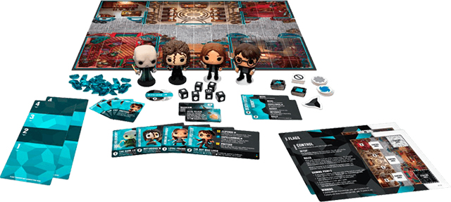 Настольная игра Funkoverse Strategy Game: Harry Potter 4-Pack