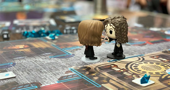 Настольная игра Funkoverse Strategy Game: Harry Potter 4-Pack