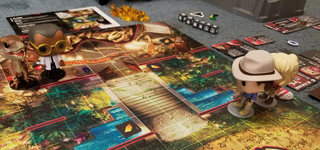Настольная игра Funkoverse Strategy Game: Jurassic Park 100 4-Pack