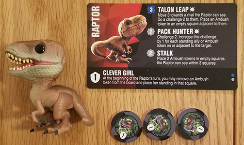 Настольная игра Funkoverse Strategy Game: Jurassic Park 100 4-Pack