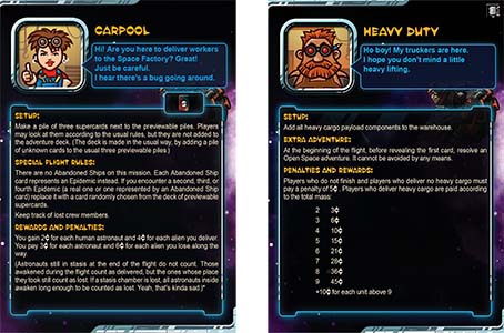 Дополнение Galaxy Trucker: Missions