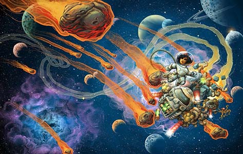 Книга Galaxy Trucker: Rocky Road 