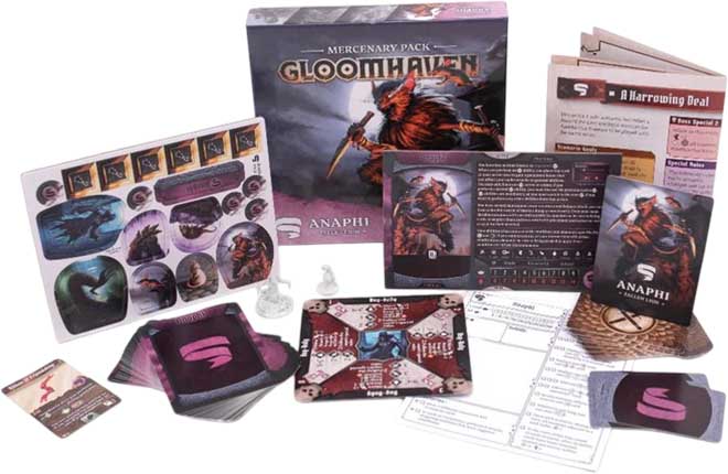 Купити доповнення Gloomhaven: Mercenary Pack — Anaphi, Fallen Lion