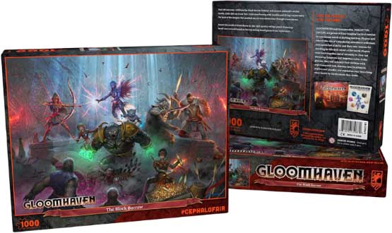 Купить Gloomhaven Puzzle — The Black Barrow (1000 pc)