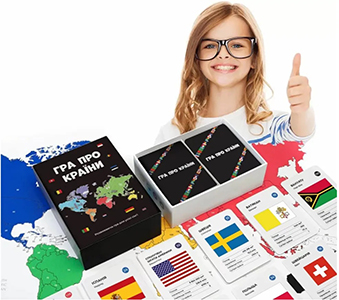 Настольная игра про страны Memogames