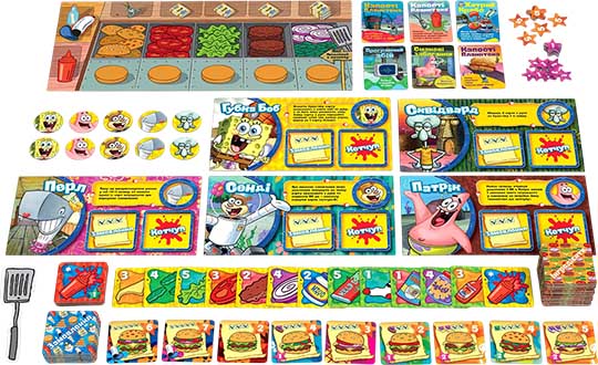 Купити настільну гру Губка Боб Квадратні Штани