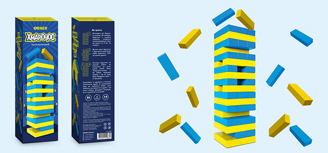 Настольная игра Хмарочос Патріотичний на украинском