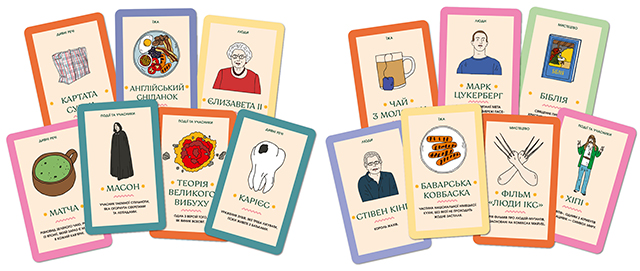 Настольная игра Хто я in world? на украинском