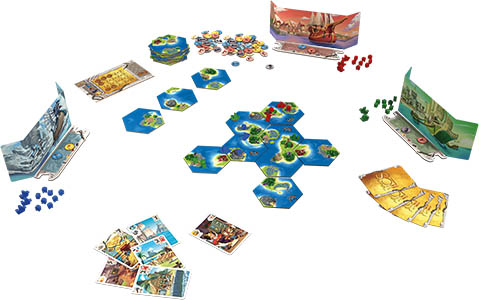 Настольная игра Илос. Затерянный архипелаг