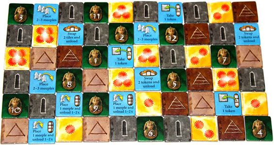 Настольная игра Imhotep: The Duel