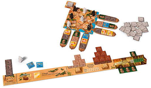 Настольная игра Imhotep: The Duel