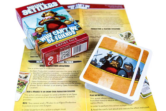 Настільна гра Imperial Settlers: Why can't We Be Friends, додаток