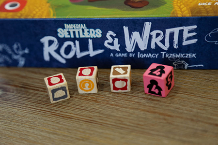 Настільна гра Imperial Settlers: Roll & Write