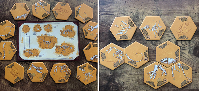 Настольная игра Jurassic Parts