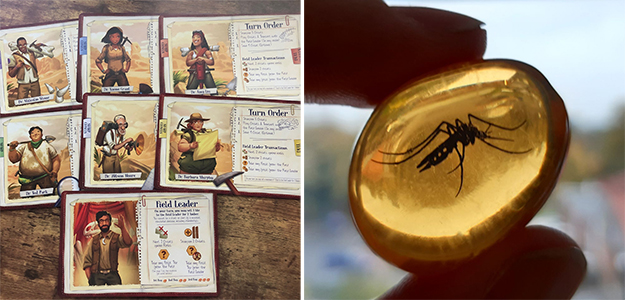 Настольная игра Jurassic Parts