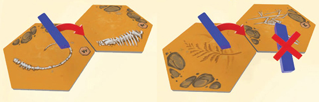 Настольная игра Jurassic Parts