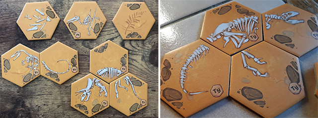 Настольная игра Jurassic Parts