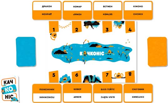 Купить настольную игру Качконіс