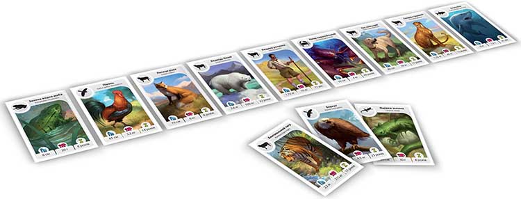 Купить настольную игру Картолінія: Тварини