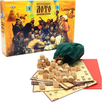 Купить настольную игру Казацкое лото в коробке
