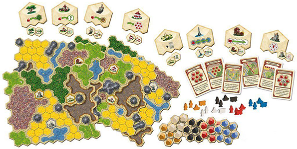 Настольная игра Kingdom Builder: Big Box (Second Edition)