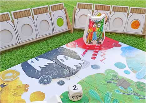 Купить настольную игру Кольоровий монстрик