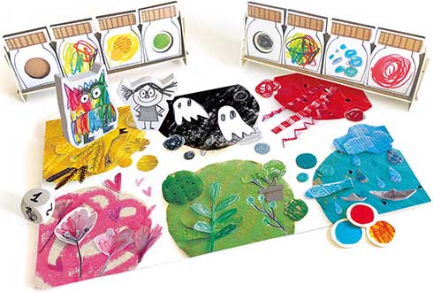 Купить настольную игру Кольоровий монстрик