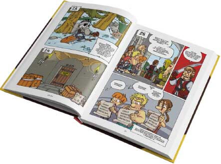 Купить комикс-игру Лицарі: Щоденник героя — Книга 1