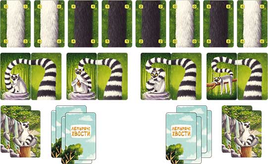 Купить настольную игру Лемурячі хвости