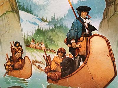 Настільна гра Lewis & Clark