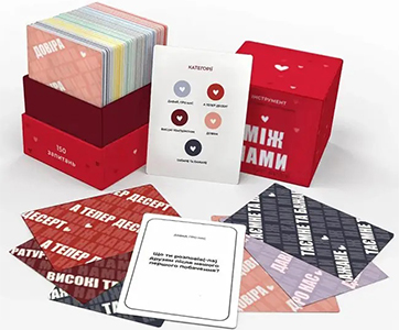 Настольная игра Между нами про любовь Memogames