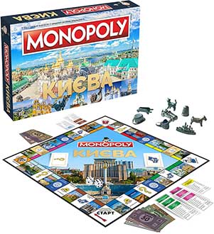 Купити настільну гру Монополія: Знамениті місця Києва