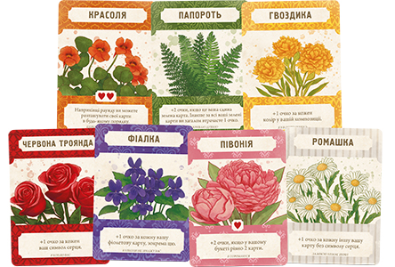 Настольная игра Мова квітів: Повне видання на украинском