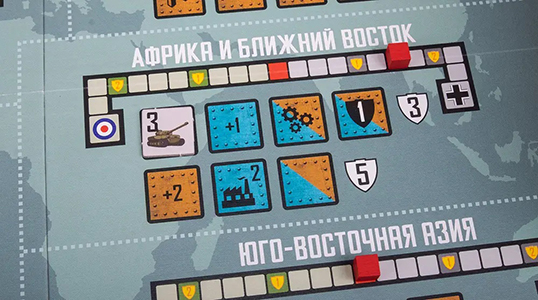 Настольная игра Натиск!