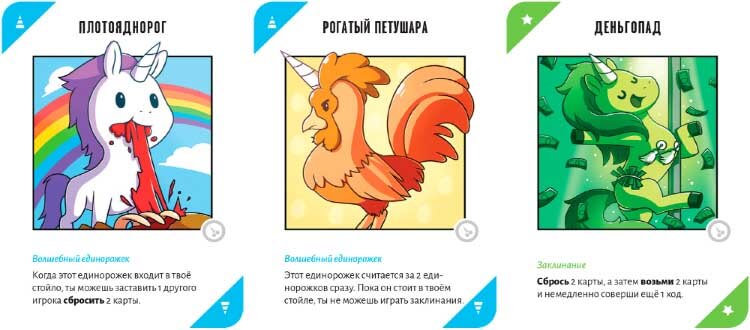 Купить настольную игру Неудержимые единорожки 18+