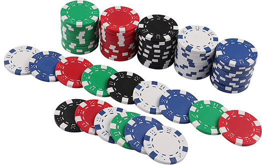 Покерний набір на 200 фішок в кейсі