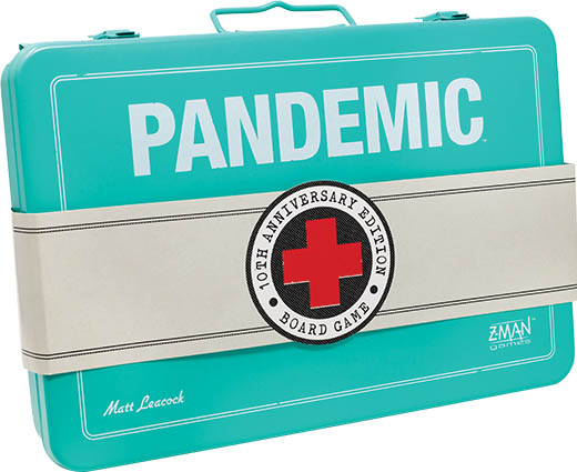 Настольная игра Pandemic 10th Anniversary Edition