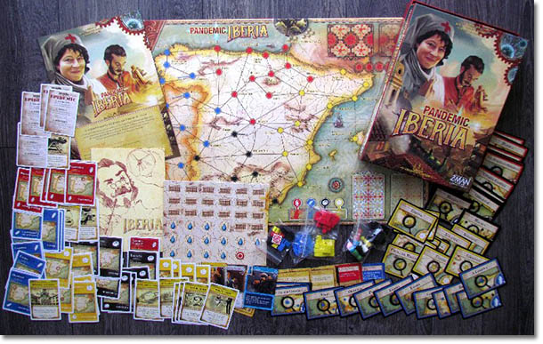 Настольная игра Pandemic: Iberia