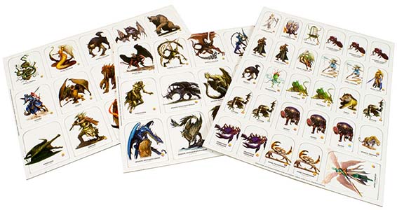 Pathfinder. Настольная ролевая игра – Бестиарий. Набор фишек