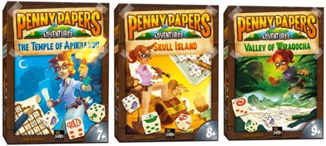 Настільна гра Penny Papers Adventures: The Temple of Apikhabou