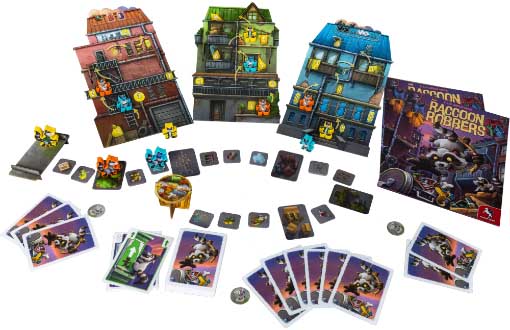 Купити настільну гру Raccoon Robbers