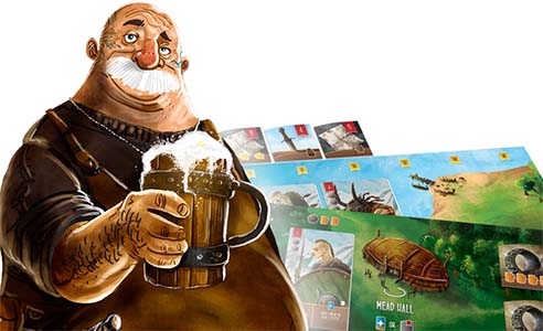 Дополнение Raiders of the North Sea: Hall of Heroes
