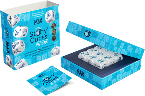 Гра Rory's Story Cubes MAX: Actions, Кубики історій Максі: Дії