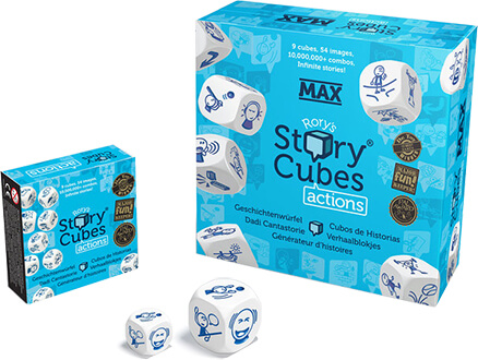 Гра Rory's Story Cubes MAX: Actions, Кубики історій Максі: Дії