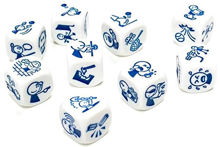 Гра Rory's Story Cubes MAX: Actions, Кубики історій Максі: Дії