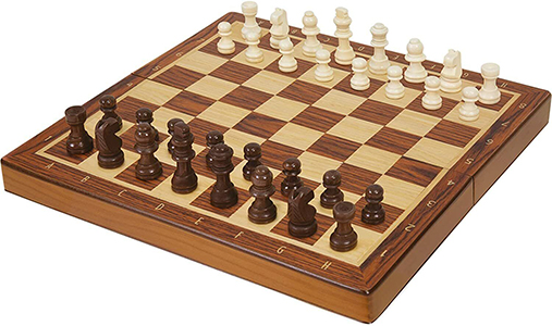 Шахматы деревянные в складной шкатулке Asmodee