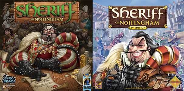 Настільна гра Sheriff of Nottingham: Second Edition