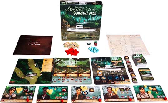 Купити настільну гру Sleeping Gods: Primeval Peril